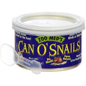 zoo med can o' snails turtle food, 1.7-ounce