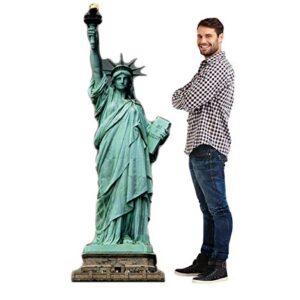 Cardboard People Statue of Liberty Life Size Cardboard Cutout Standup