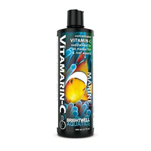 Brightwell Aquatics Vitamarin C - Concentrated Vitamin C Supplement for Marine Aquariums