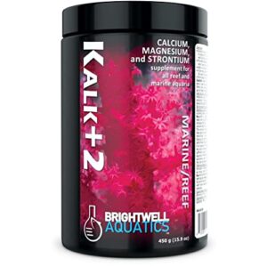 brightwell aquatics kalk+2 - advanced kalkwasser supplement 450g / 15.9oz
