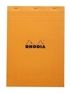 rhodia notepads graph orange 8-1/4x11-3/4