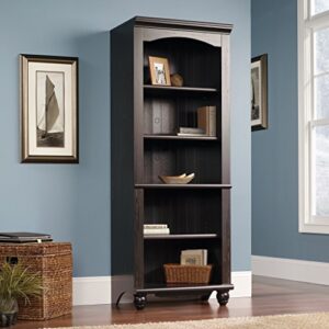 Sauder Harbor View Library, Antiqued White finish