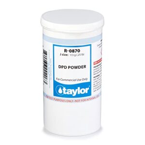 taylor replacement reagent r-0870-j dpd powder .25-pound