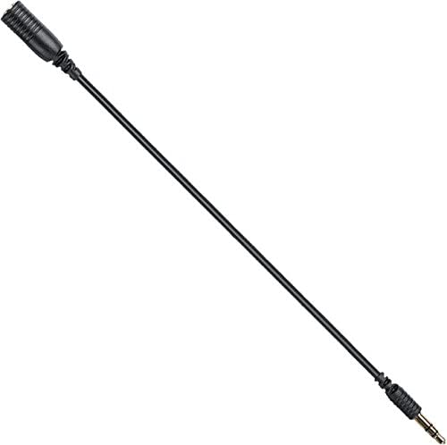 Shure EAC3BK 3-Feet Extension Cable for SE110, SE210, SE310, SE420, SE530/530PTH and E500PTH Earphones, Black