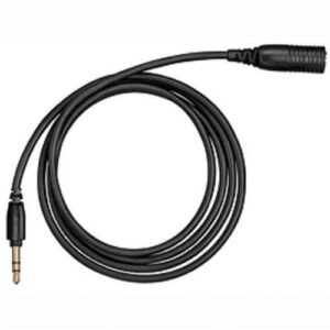 Shure EAC3BK 3-Feet Extension Cable for SE110, SE210, SE310, SE420, SE530/530PTH and E500PTH Earphones, Black