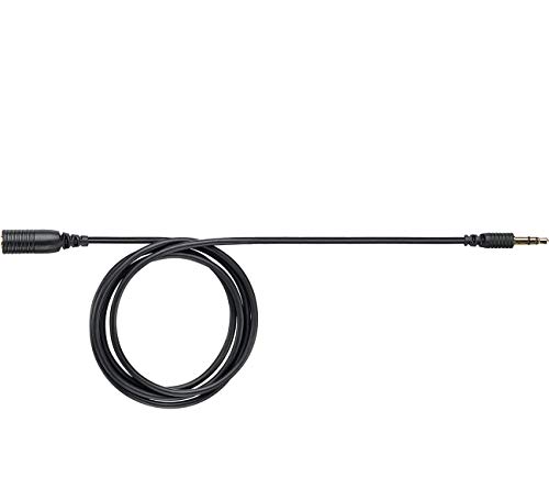 Shure EAC3BK 3-Feet Extension Cable for SE110, SE210, SE310, SE420, SE530/530PTH and E500PTH Earphones, Black