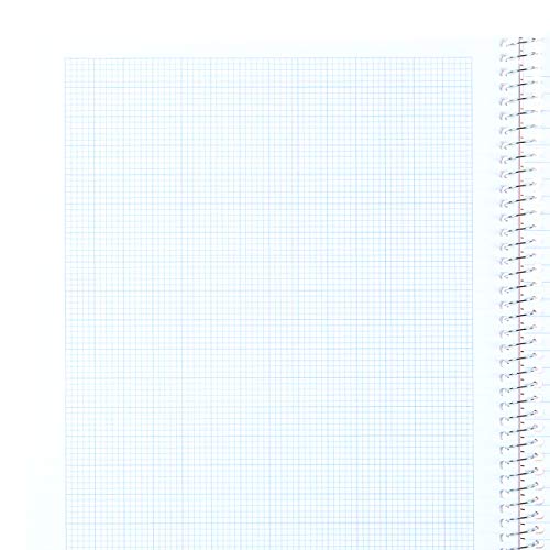 National Engineering and Science Notebook, Quadrille Rule (10 sq/in), White Cover, (60) 11 x 8.5 Sheets