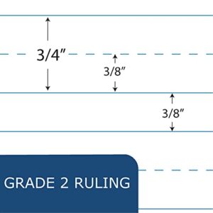 Roaring Spring Grade 2 Ruled Flex Cover Marble Comp Book 9 3/4'' x 7 3/4'', Sold per Book (77921)