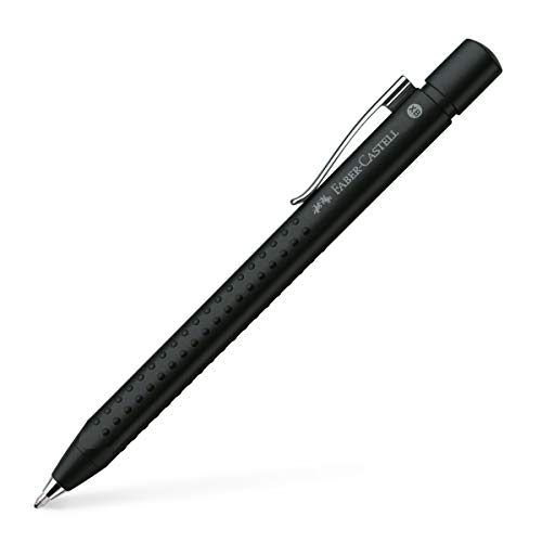 Faber-Castell Grip 2011 Medium Tip Ballpoint Pen - Frost Black