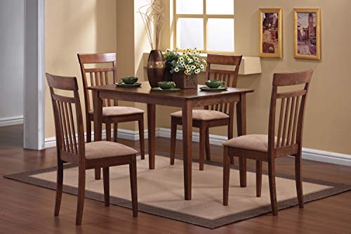 Coaster Home Furnishings CO-150430 5 Pc Dining Set, Chestnut