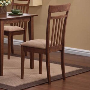 Coaster Home Furnishings CO-150430 5 Pc Dining Set, Chestnut