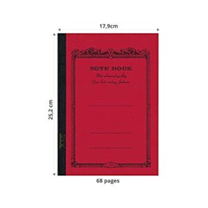 Apica Notebook CD15 Red - 7"x10"