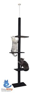 cat craft three tier floor-to-ceiling cat tree