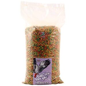 pretty bird international bpb79313 species specific african bird food with extra calcium, 20-pound