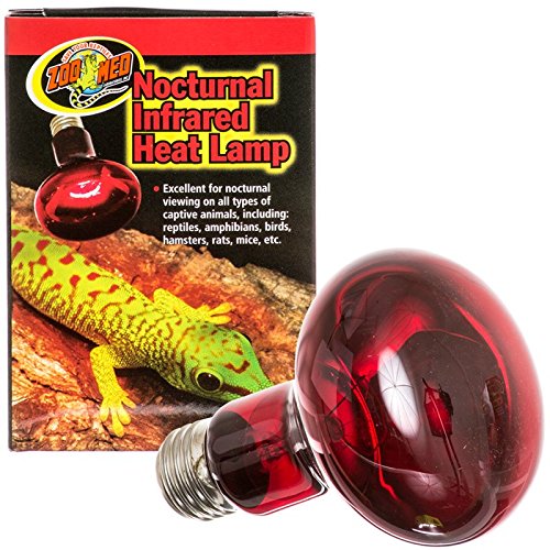 Zoo Med Nocturnal Infrared Heat Lamp, 50 Watts