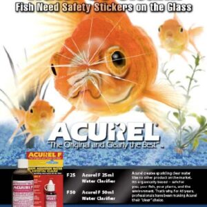 Acurel F50 Millimeter Water Clarifier, Aquarium, Treats 530 Gallons