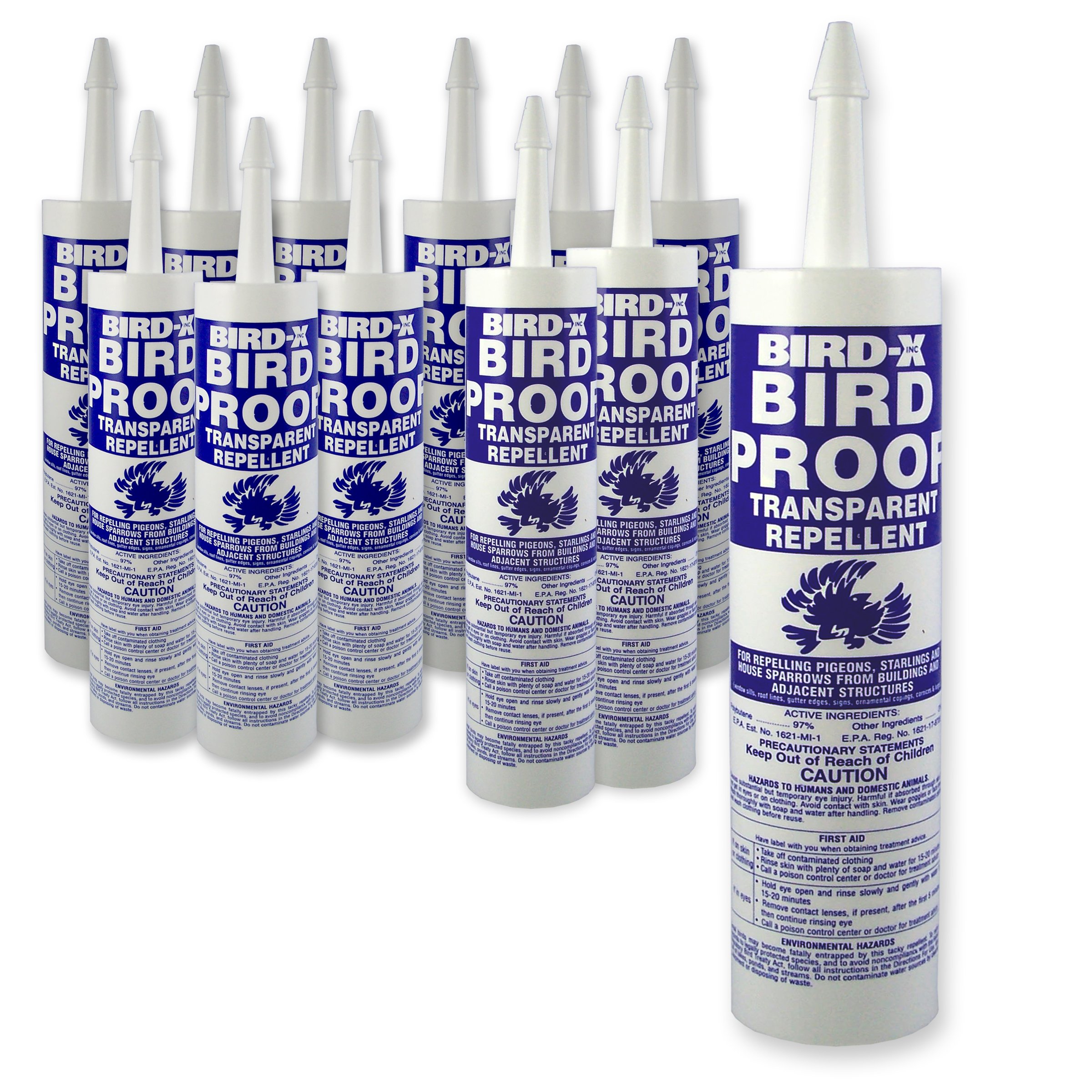 Bird-X Bird-Proof® Gel Bird Repellent, Case of 12