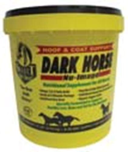 RICHDEL 784299621008 Dark Horse Nu-Image Hoof & Coat Support for Horses, 10 lb