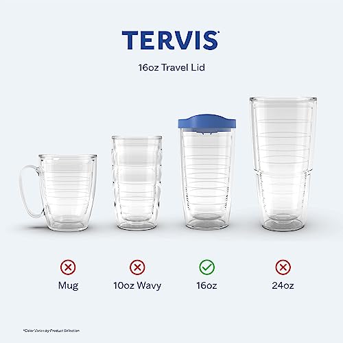 Tervis Travel Lid for 16 oz Tumbler, Black - 1020279