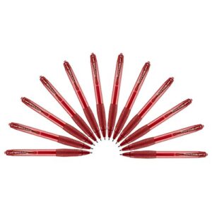 paper mate 1746326 gel pens, medium (0.7mm), red, 12 count