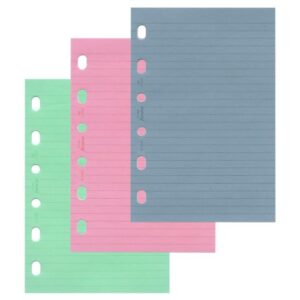 Filofax Pocket Ruled Fashion Colored Paper (B210507)