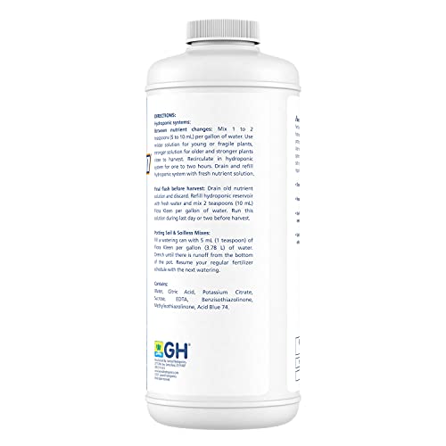 General Hydroponics FloraKleen Salt Clearing Solution, 1-Quart