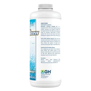 General Hydroponics FloraKleen Salt Clearing Solution, 1-Quart