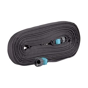 gilmour flat weeper soaker hose, 25 feet, black (870251-1001)