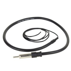 boss audio systems mrant10 weatherproof marine dipole hideaway antenna,black