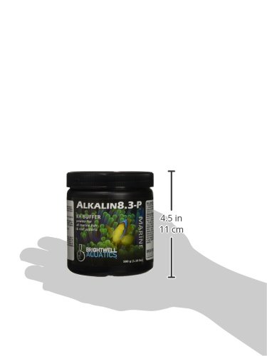 Brightwell Aquatics Alkalin8.3-P - Alkaline KH Buffer Powder for All Marine and Reef Aquariums