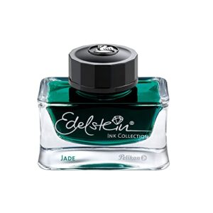 pelikan edelstein bottled ink for fountain pens, jade, 50ml, 1 each (339374)