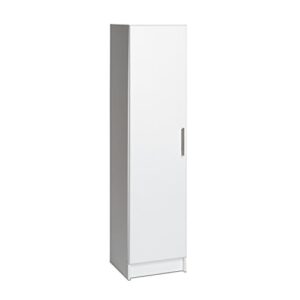 prepac elite 16" narrow cabinet in white