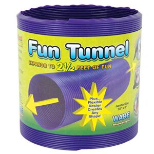 ware manufacturing fun tunnels play tube for small pets, 30 x 8 inches - large