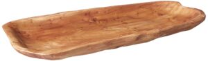 enrico root wood large platter