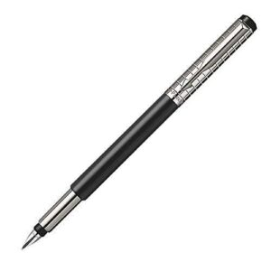 parker vector black fountain pen medium nib, sm50136002m