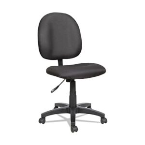 alera alevt48fa10b alera essentia series swivel task chair, acrylic, black