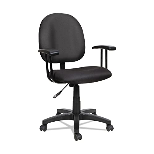 Alera ALEVT48FA10B Alera Essentia Series Swivel Task Chair, Acrylic, Black