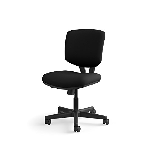 HON Volt Armless Task Chair, Black