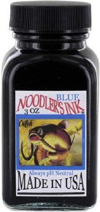 noodler's ink fountain pen bottled ink, 3oz - blue