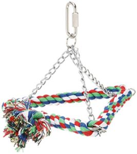 paradise 6-cotton triangle bird swing, small