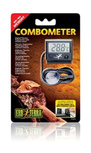 exo terra led rept-o-meter digital combination thermometer/hygrometer