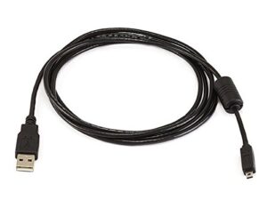 monoprice 6-feet a to mini-b 8pin usb cable with ferrites for pentax panasonic nikon digital camera (102735)