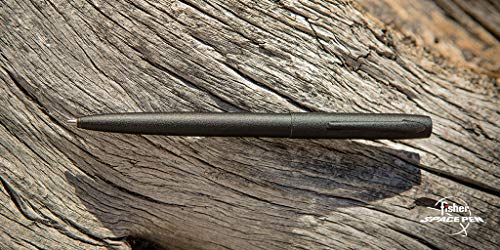 Fisher Space NonReflective Military Cap-O-Matic Space Pen, Matte Black (SM4B)