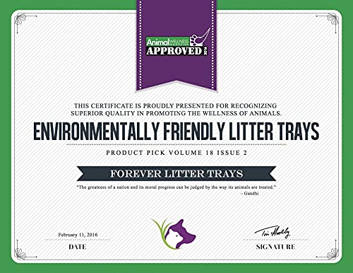 Forever Litter Tray, The Original Premium Version Reusable Replacement Tray for ScoopFree Disposables Since 2006. Fits All PetSafe ScoopFree Machines