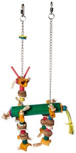 planet pleasures 41140 bamboo giraffe pet toy, small