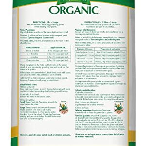 Espoma Organic Tree-Tone 6-3-2 Natural & Organic Fertilizer and Plant Food; 4 lb. Bag; Organic Fertilizer for All Trees. Use for Fruit Trees Like Peach & Apple Trees and All Shade Trees.