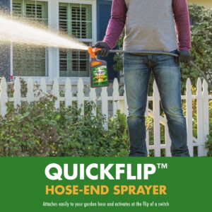 Spectracide Weed Stop For Lawns Plus Crabgrass Killer Concentrate, Kills Crabgrass On Lawn, 32 fl Ounce (RTS QuickFlip Spray)