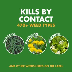 Spectracide Weed Stop For Lawns Plus Crabgrass Killer Concentrate, Kills Crabgrass On Lawn, 32 fl Ounce (RTS QuickFlip Spray)