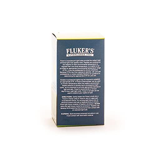 Fluker's Reptile Incandescent Blue Daylight Bulb for Reptiles and Amphibians, 100 Watt