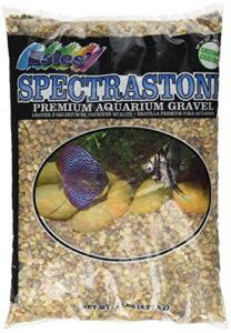 spectrastone shallow creek regular for freshwater aquariums, 5-pound bag